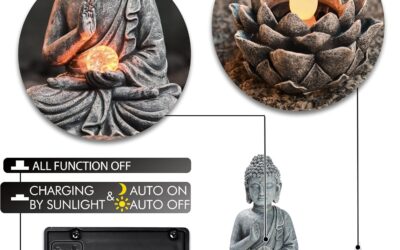 TERESA’S COLLECTIONS Meditating Buddha Statue Review