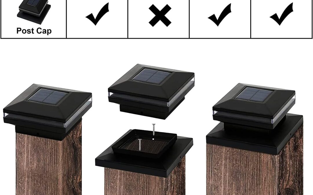 Viewsun 4 Pack Solar Post Lights Review