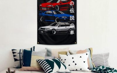 JDM Japanese Car GTR Flag Review